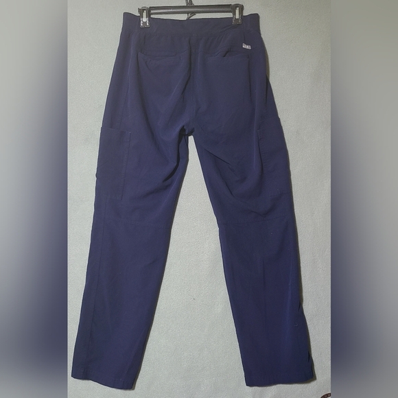 FIGS Technical Collection Women's Navy Blue Scrub Pants Pockets - Size Medium - Picture 9 of 15